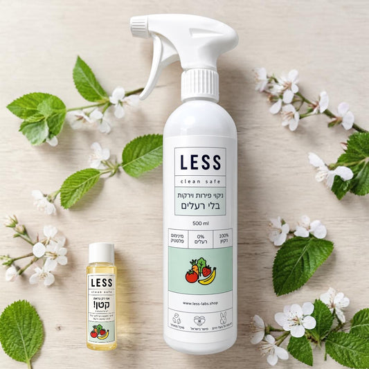 היכרות | ניקוי פירות וירקות