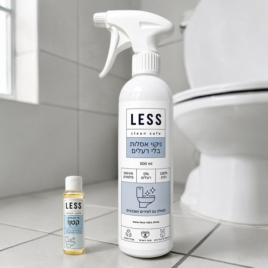 היכרות | חיטוי אסלות - מעולה גם לישבנונים ולסירים!