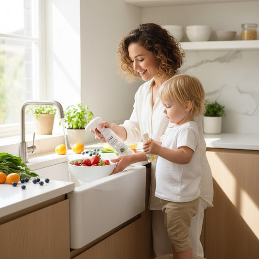 אריזת מילוי-חיסכון | ניקוי פירות וירקות (9.5 ש"ח למילוי)