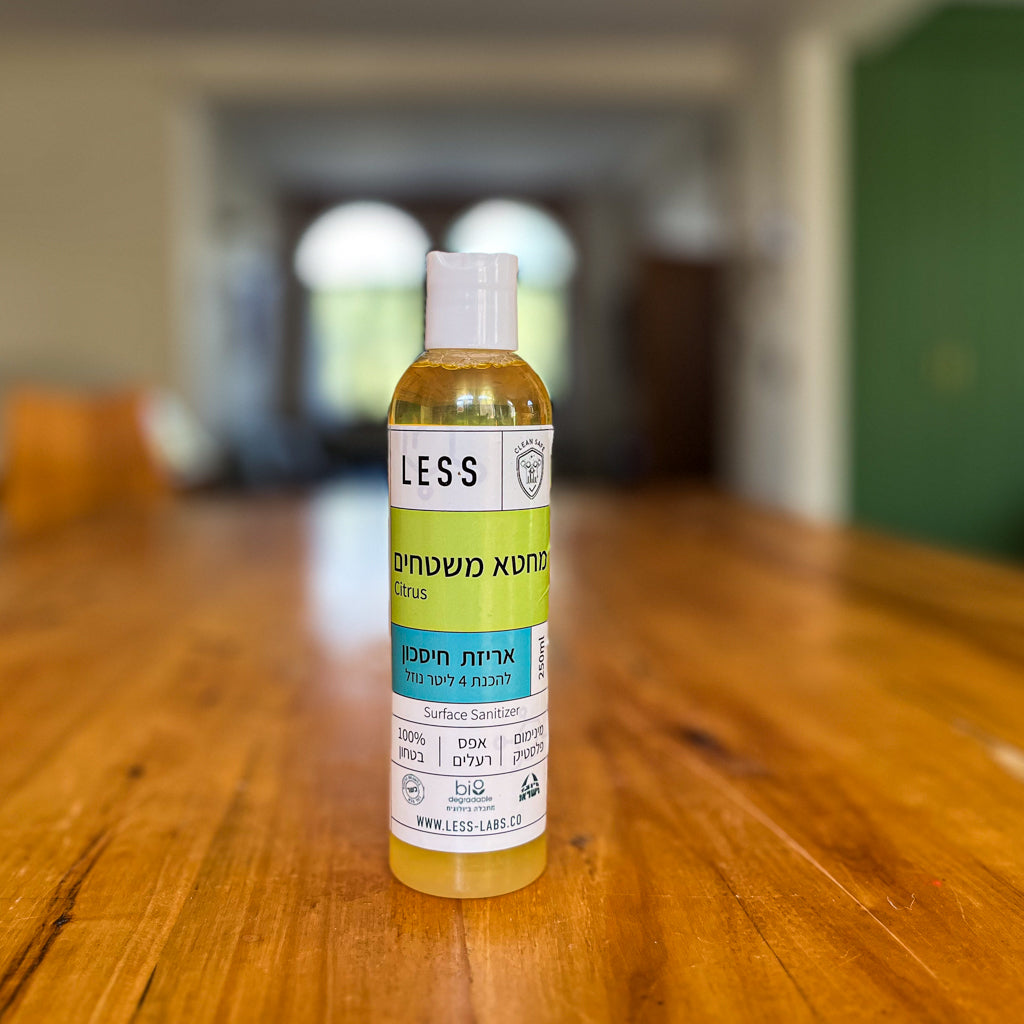 אריזת מילוי-חיסכון | חיטוי משטחים (10.5 ש"ח למילוי)