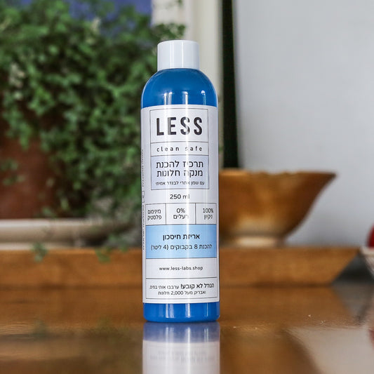 אריזת מילוי-חיסכון | הברקת חלונות (9.5 ש"ח למילוי)