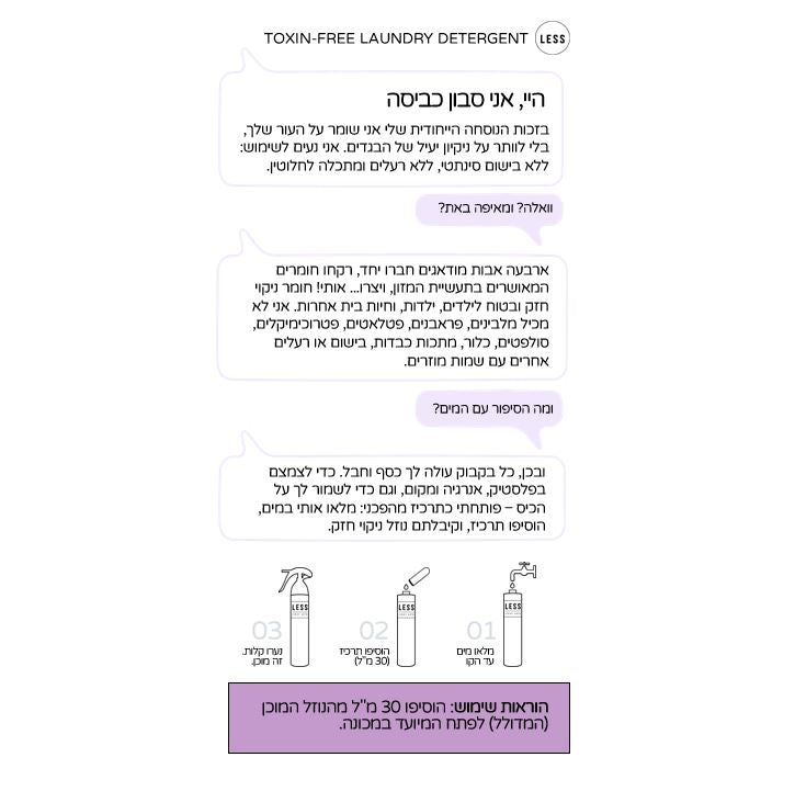 היכרות  | סבון כביסה